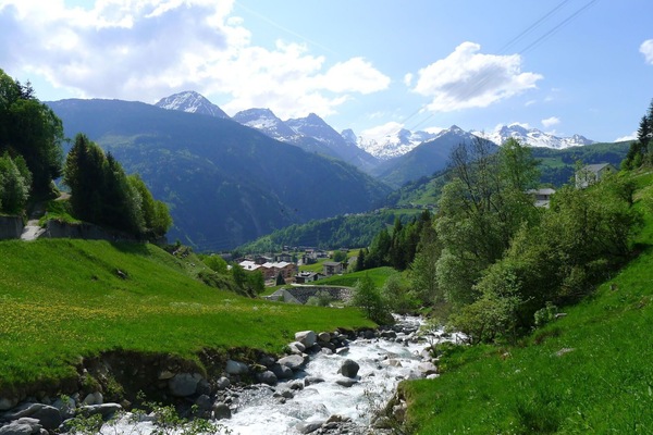 Nuage, Ciel, L'Eau, Plante, Montagne, Paysage Naturel, Arbre, Montagnes, Banque