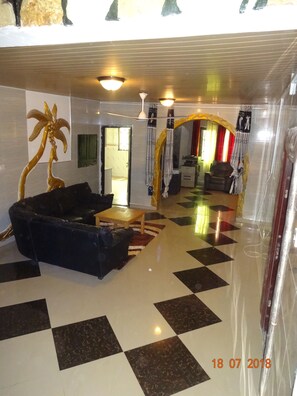 Lobby sitting area