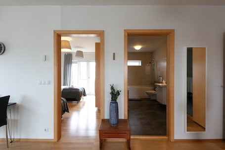 Área de sala de estar. Blómasetrið Homestay