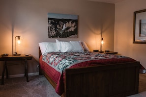 Maison familiale, Plusieurs lits | 2 chambres, décor unique, ameublement unique, bureau