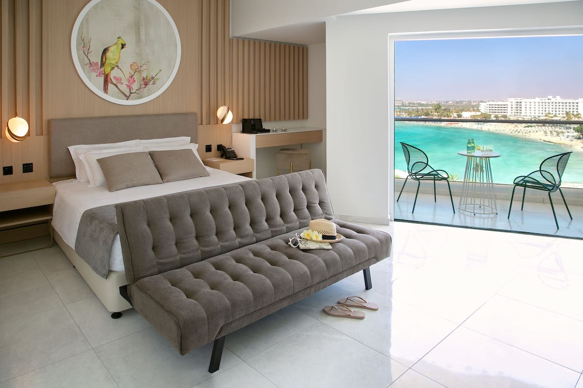 junior suite, sea view | view from room