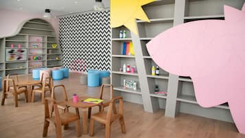 Innendørs lekeområde for barn