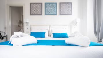 Habitació doble | Roba de llit d'alta qualitat i cobrellits