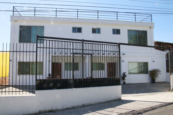Façade de l’hébergement