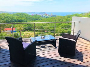 Deluxe Loft, Multiple Beds, Terrace, Ocean View | Balcony