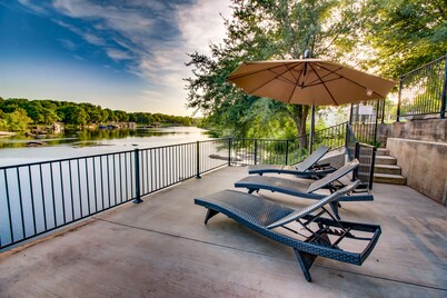 Dog-friendly riverfront home with outdoor space