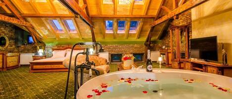 Chambre Double Luxe, 1 très grand lit, sauna, niveau Exécutif | Équipements de la chambre