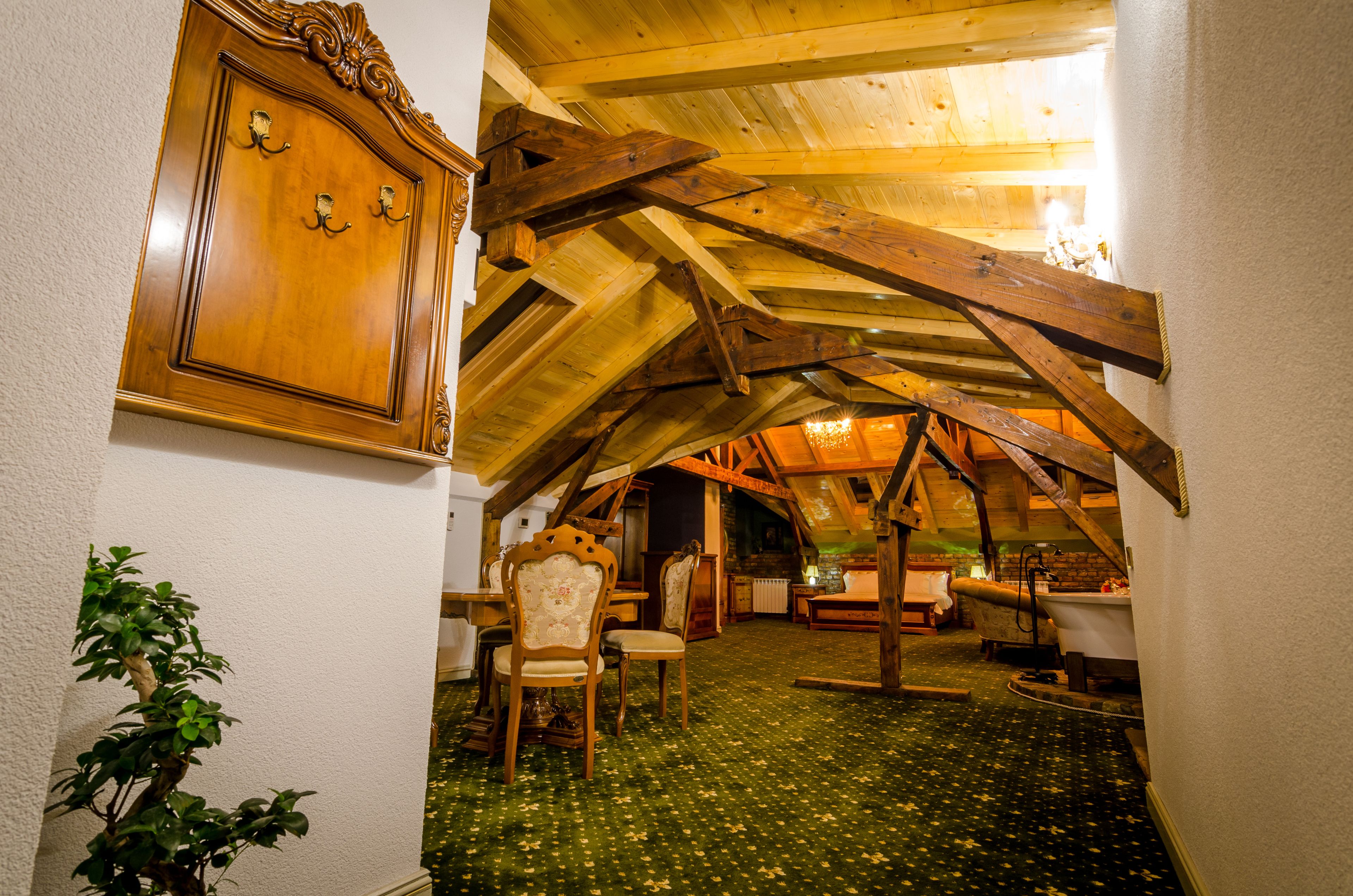 Luxury Double Room, 1 King Bed, Sauna, Executive Level | View from room