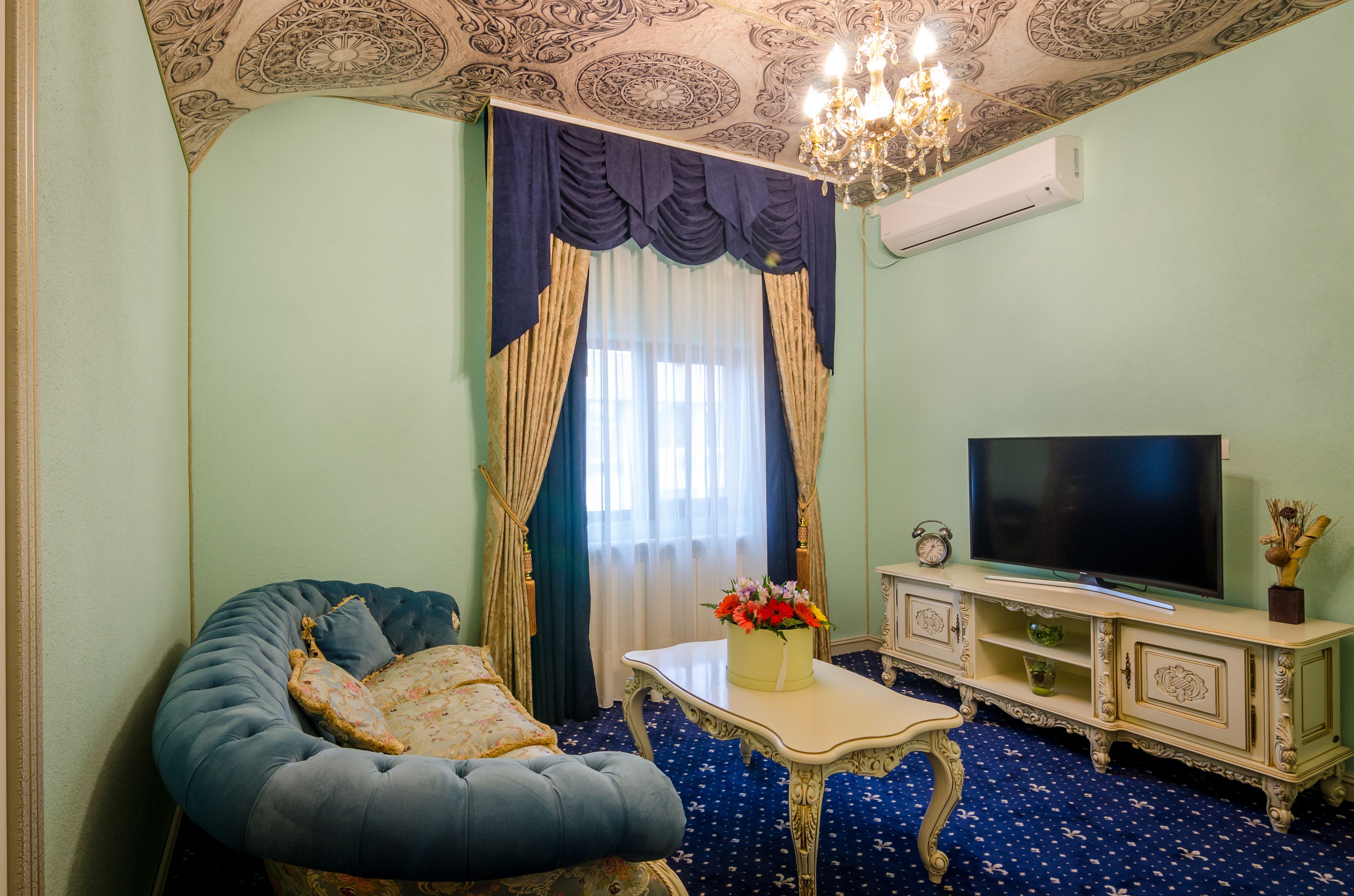 Apartamento de lujo, 1 cama de matrimonio grande, cocina | Sábanas italianas Frette y ropa de cama de alta calidad