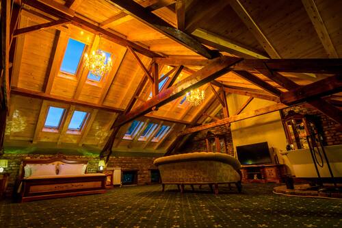 Habitació doble de luxe, 1 llit de matrimoni gran, sauna, nivell executiu | Equipament de l'habitació