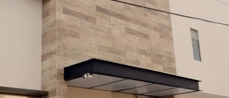 Entrada de la propiedad