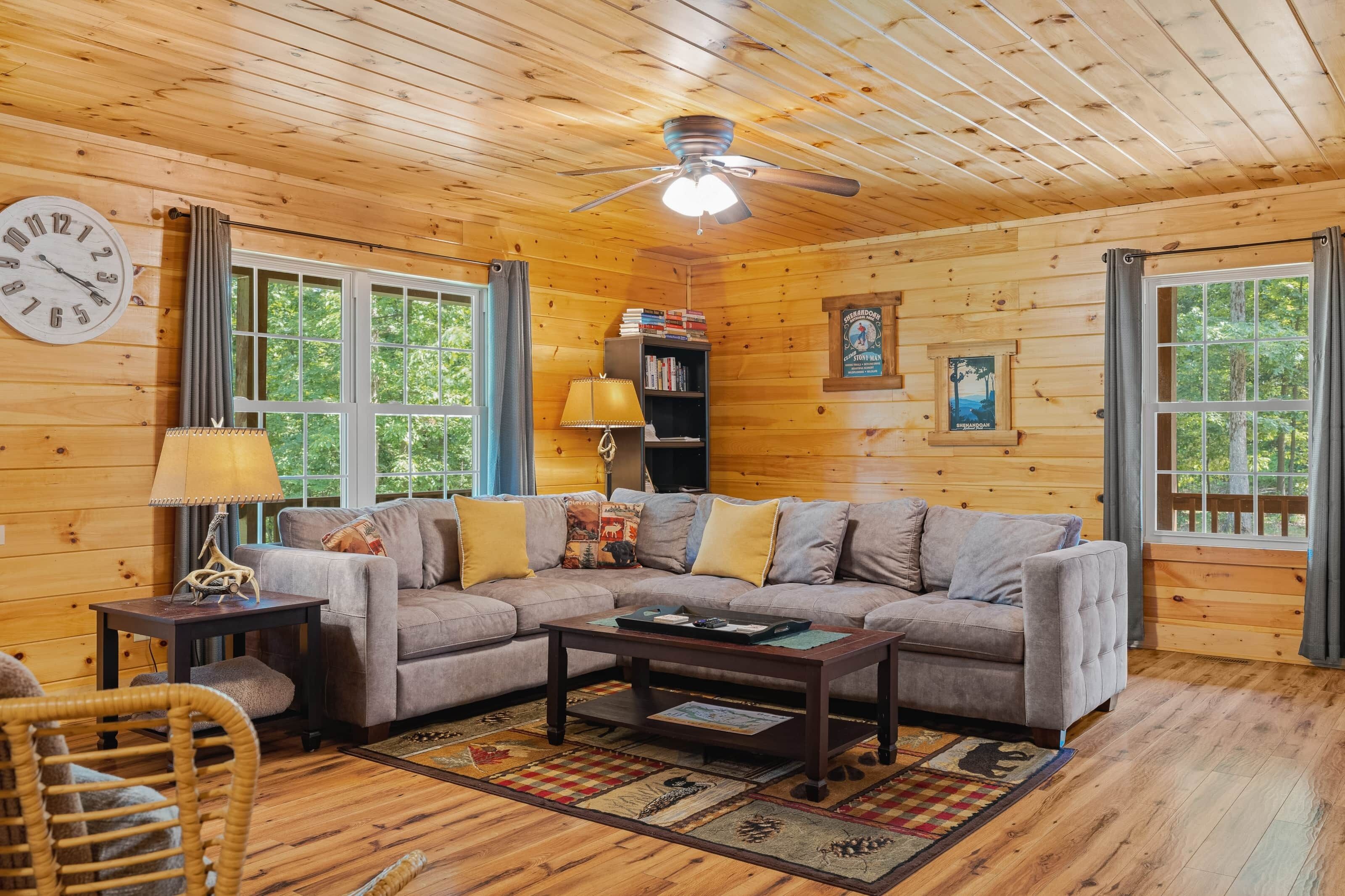 Chimenea y reproductor de DVD 