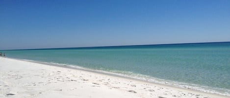 Una spiaggia nelle vicinanze