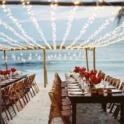 Área para banquetes al aire libre