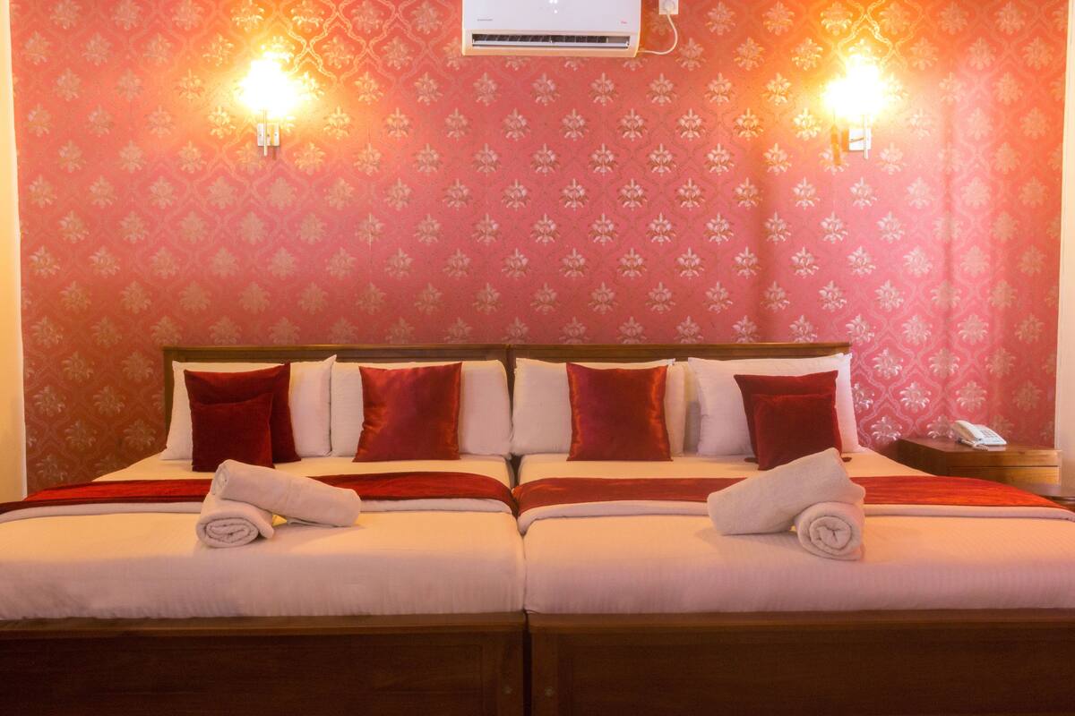 Family Triple Room, Multiple Beds, Non Smoking | 1 bedroom, desk, iron/ironing board (on request), rollaway beds