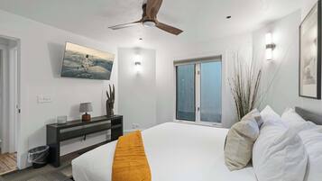 2 bedrooms, iron/ironing board, travel crib, WiFi