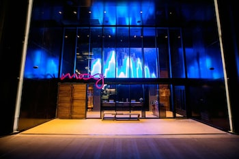 View from property looking out at Moxy NYC Downtown