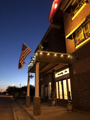 Façade de l’hébergement