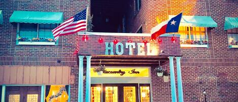 Overnatningsstedets facade