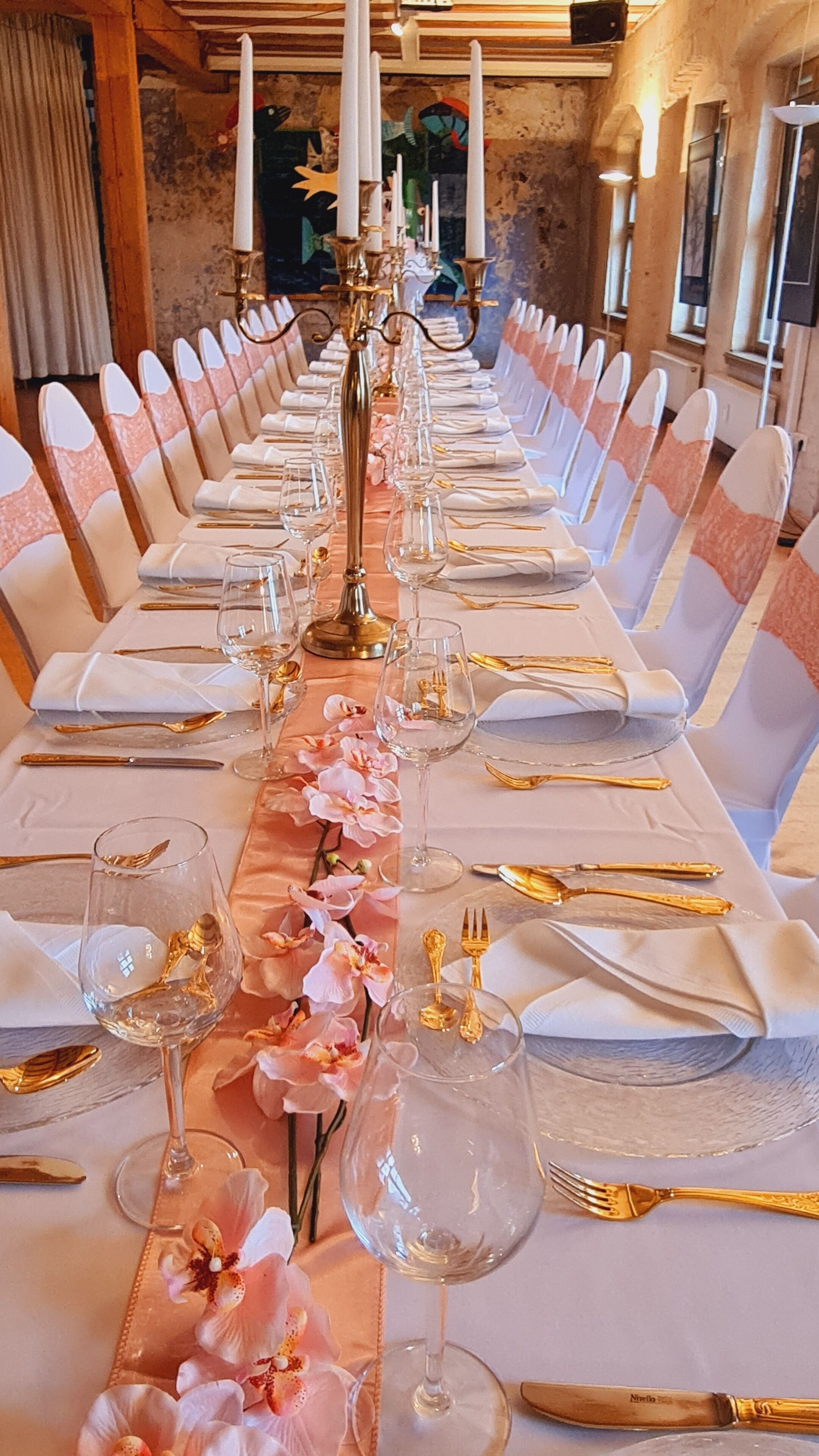 Indoor wedding