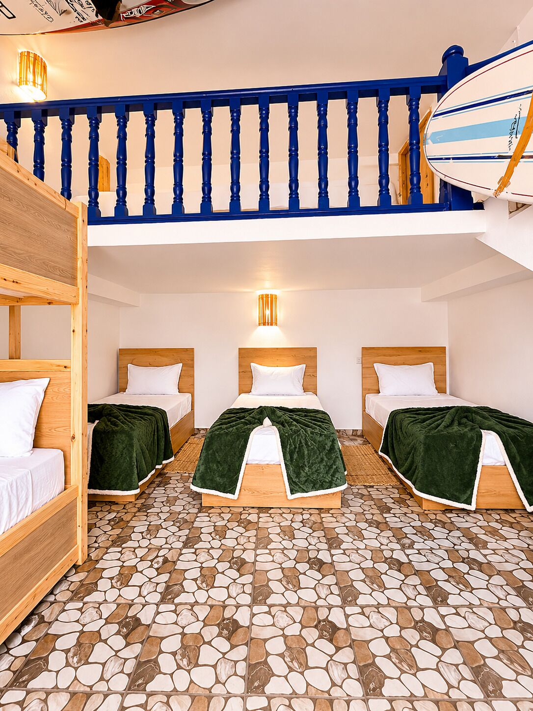 Comfort Shared Dormitory, Men only | Premium bedding, in-room safe, individually decorated, blackout drapes