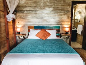 Romantic Cabin, 1 Queen Bed, Non Smoking | 1 bedroom, premium bedding, memory-foam beds, in-room safe