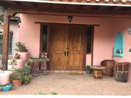 Entrada de la propiedad