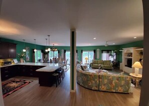 View from property - 7500 Sq Ft home with 3 floors- Saturday to Saturday summer rental. (Henrico)