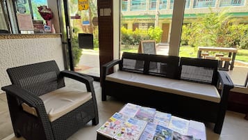 Sitzecke in der Lobby