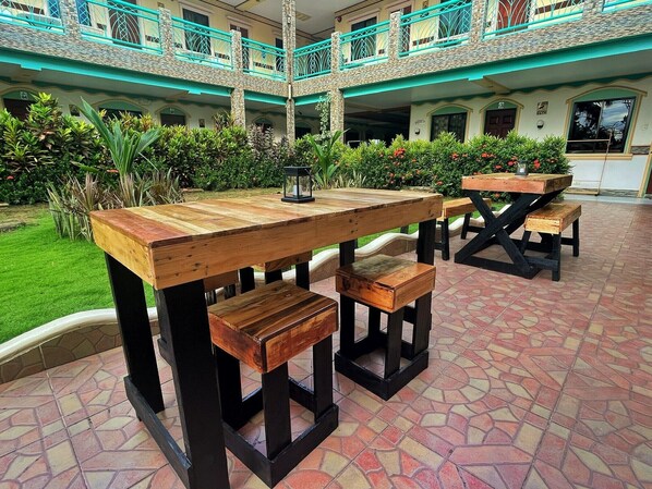 Voorkant van accommodatie