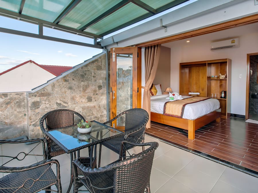 Quarto família, quartos conectados | Frigobar, escrivaninha, cortinas blackout, Wi-Fi de cortesia