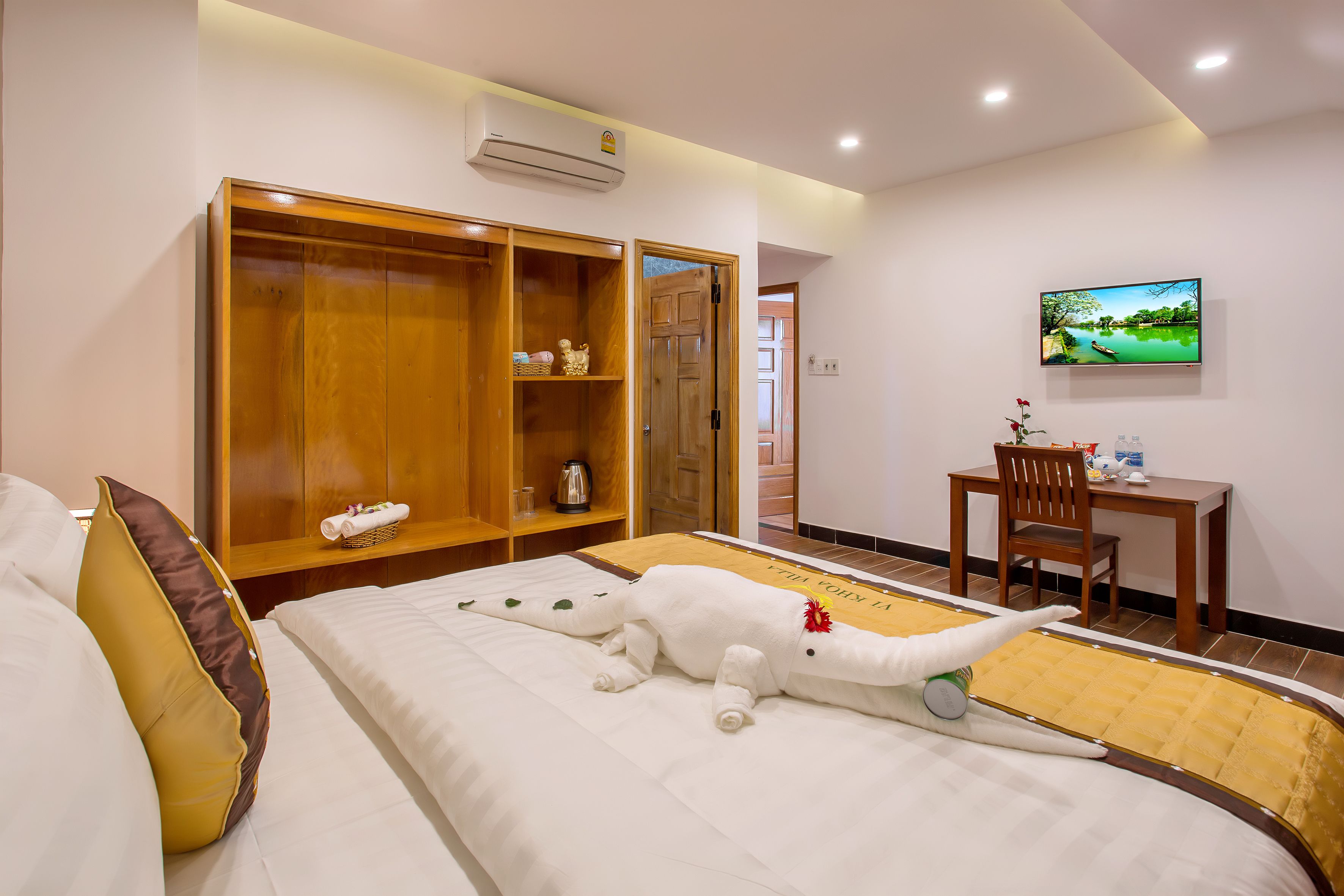 family connecting room | minibar, desk, blackout curtains, free wifi