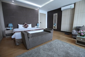 Phòng Suite Royal | 1 phòng ngủ, bộ trải giường bằng vải cotton Ai Cập