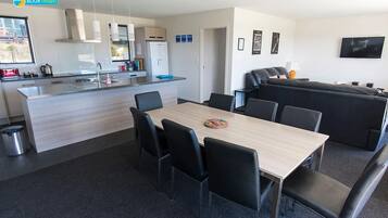 House, 5 Bedrooms, Lake View | Living area | Flat-screen TV, fireplace, DVD player