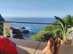 Balcony - Casablanca Guest House (Santa María Tonameca)