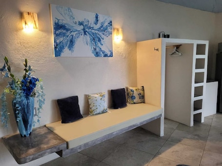 Área de sala de estar. Casablanca Guest House