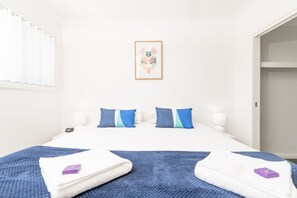 3 bedrooms, premium bedding, individually decorated