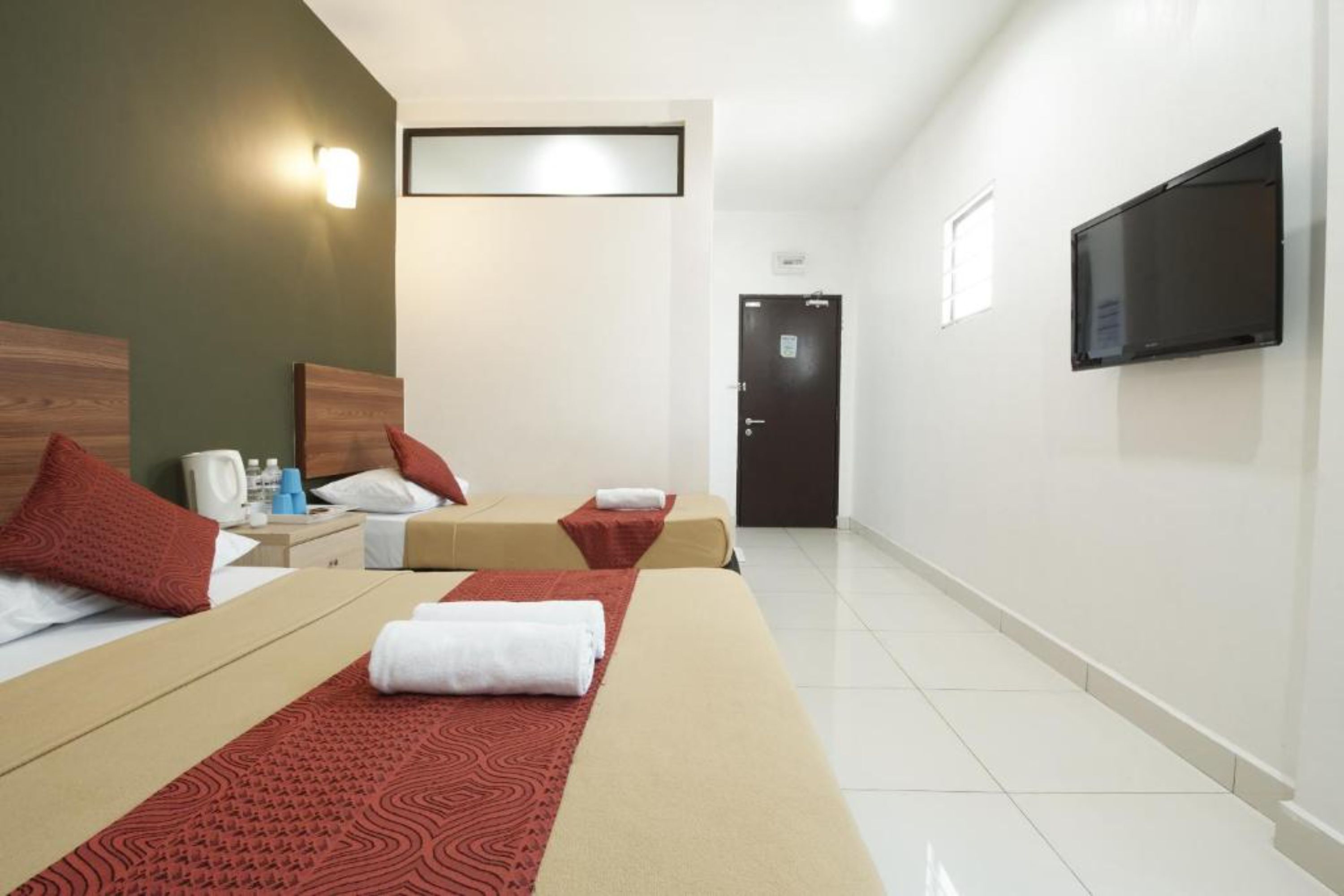 desk, iron/ironing board, free wifi, bed sheets