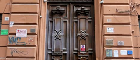 Façade de l’hébergement