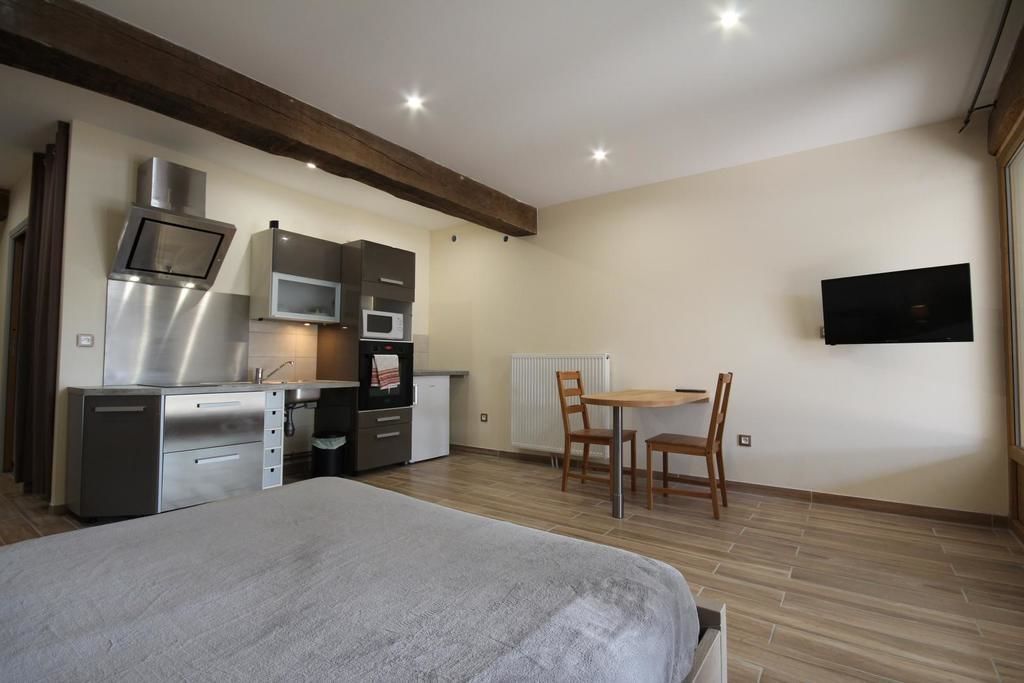 Studio | Cuisine privée | Réfrigérateur dans l'espace commun, micro-ondes dans l'espace commun