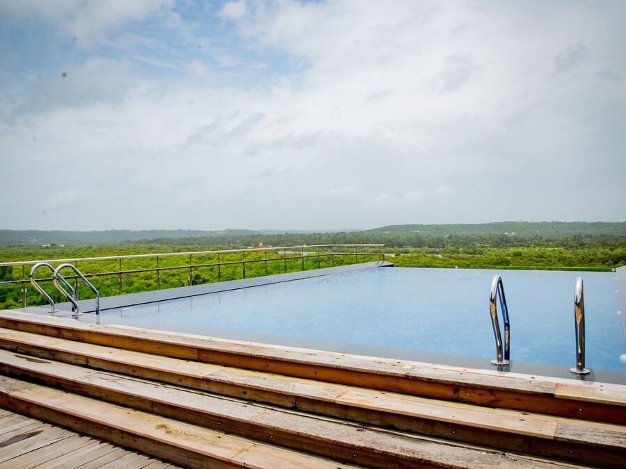 Piscina na cobertura
