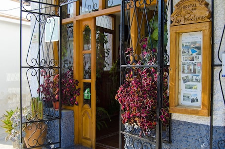 Entrada de la propiedad