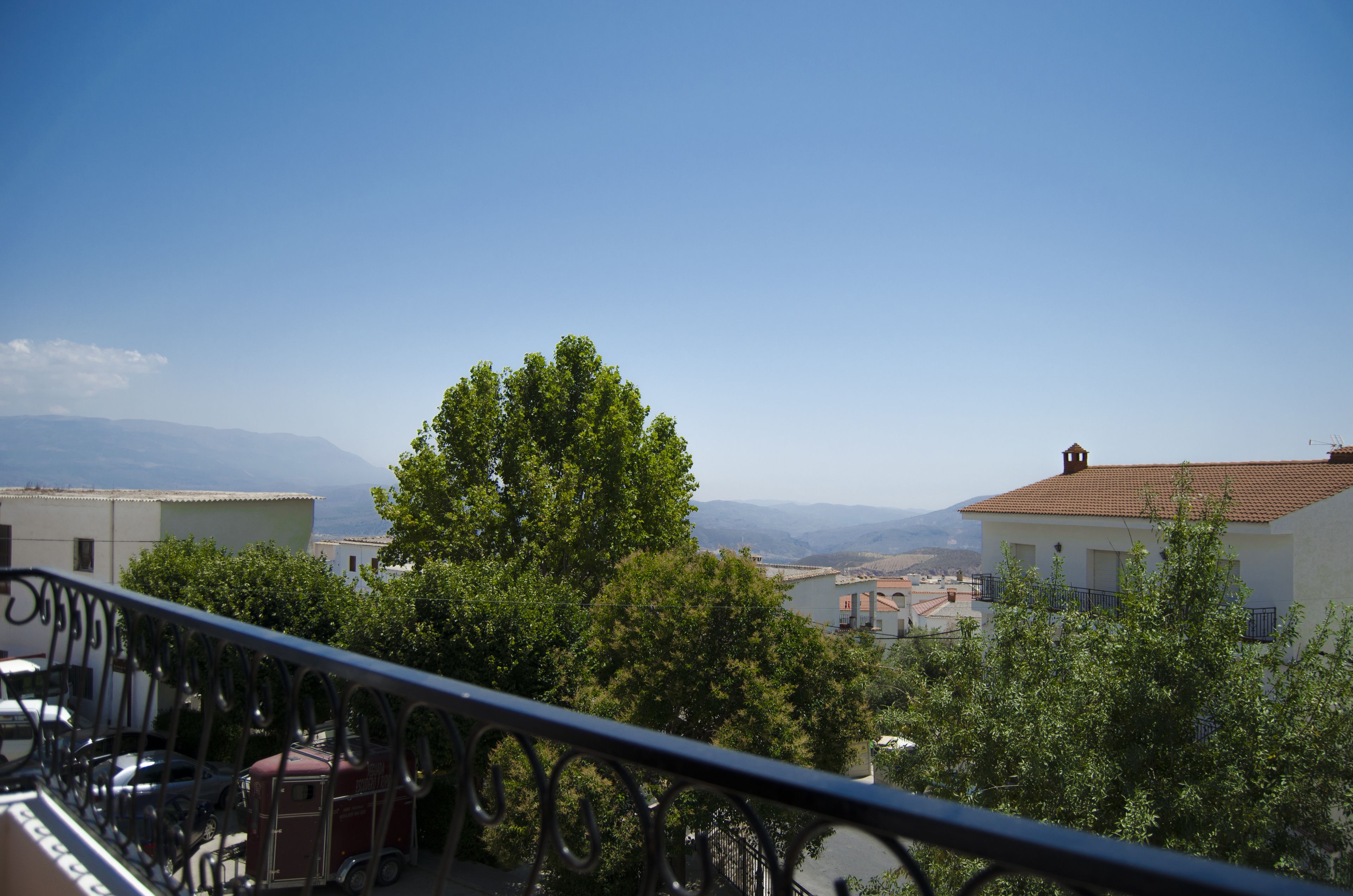 Stadsuitzicht vanuit accommodatie