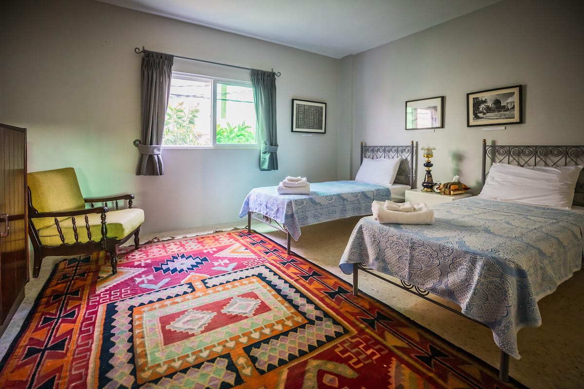 Standard Double or Twin Room, 2 Twin Beds, Non Smoking | Egyptian cotton sheets, premium bedding, Select Comfort beds