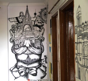 Interior entrance