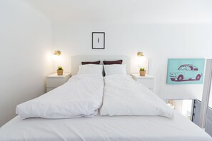 Apartamento City, 4 habitaciones | 1 dormitorio, escritorio, tabla de planchar con plancha y wifi gratis