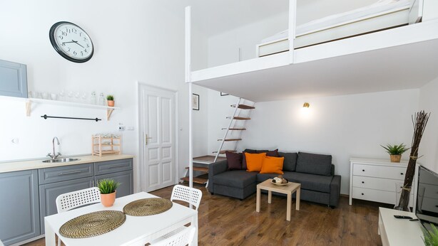 Leilighet – city, 4 soverom | Oppholdsområde