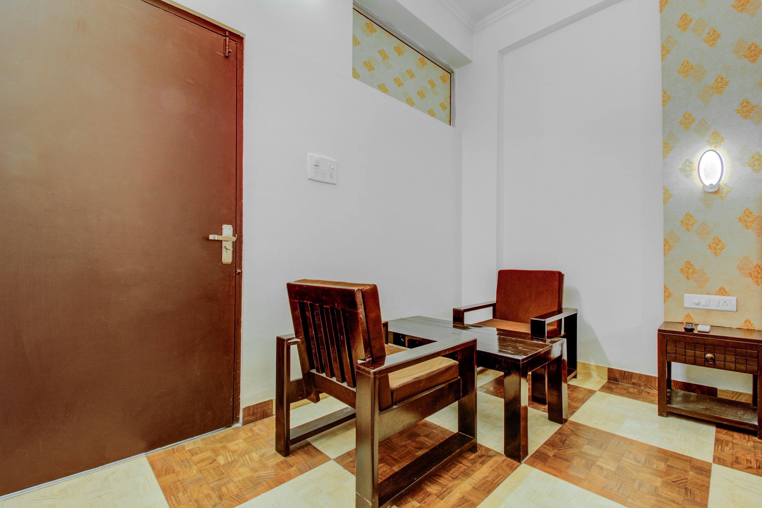 double or twin room | living area