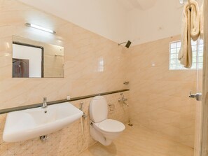 Free toiletries, towels