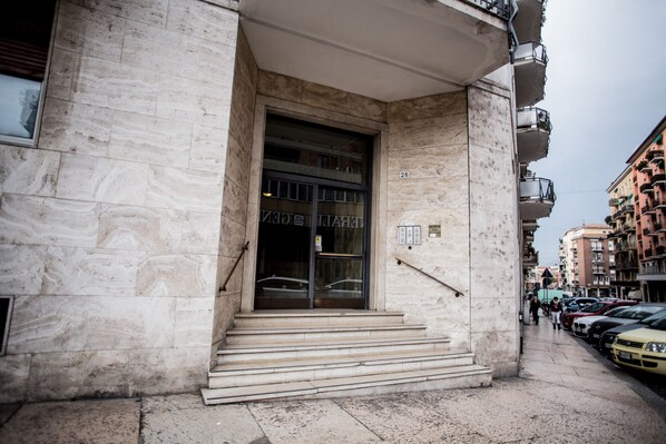 Entrada de la propiedad